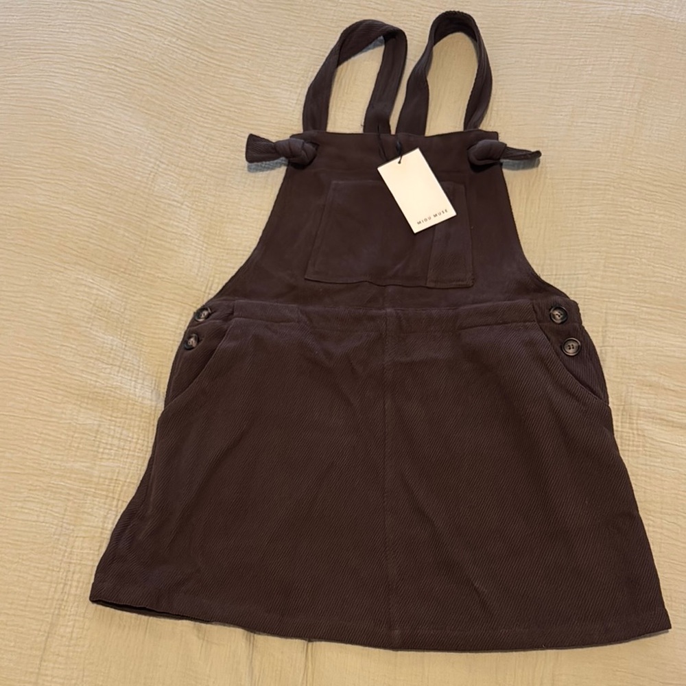 Brown Corduroy dress